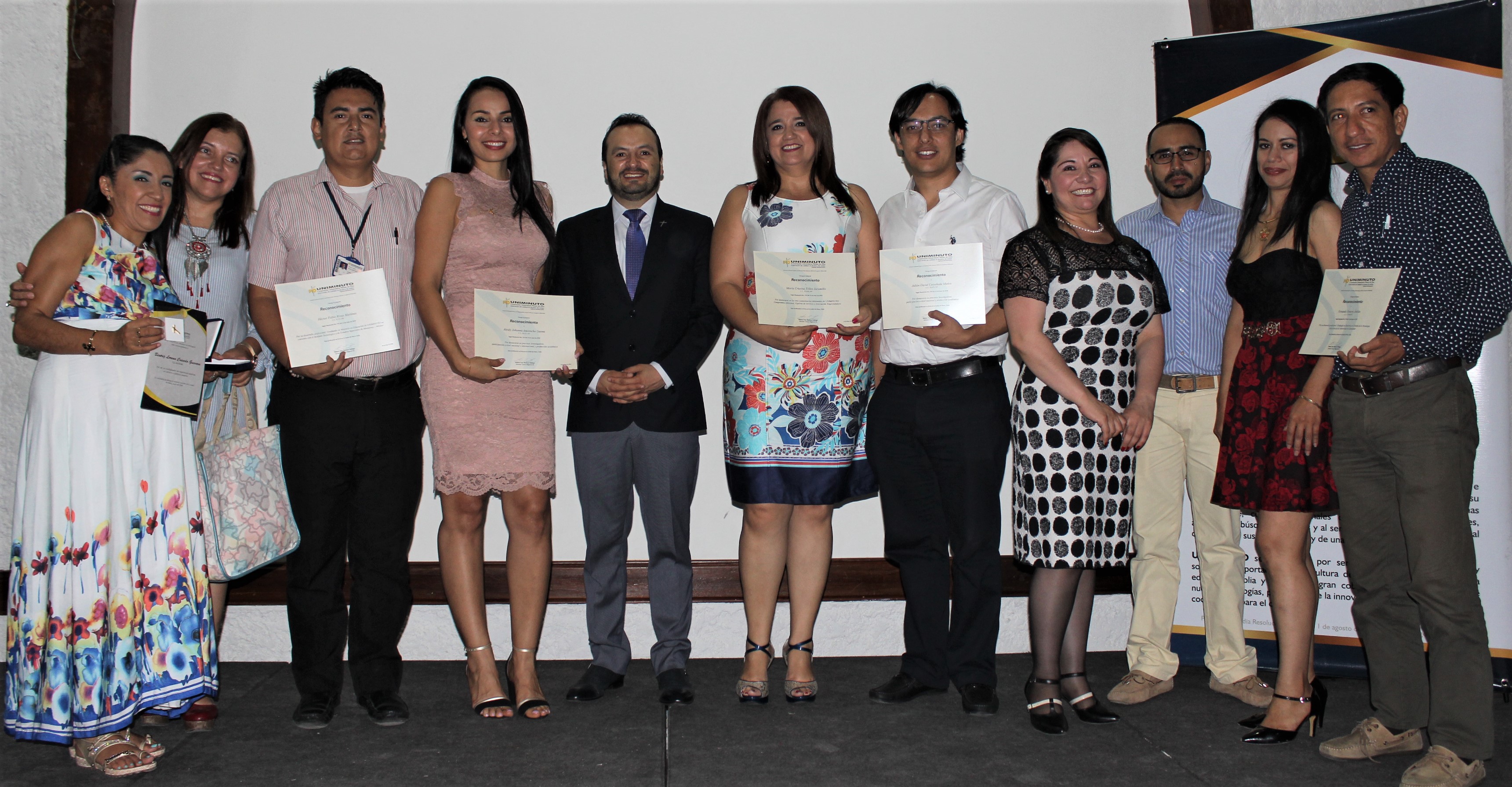 Colaboradores de gestión académica y administrativa fueron reconocidos por su Compromiso Misional, Espíritu de Servicio e Innovación Emprendedora.